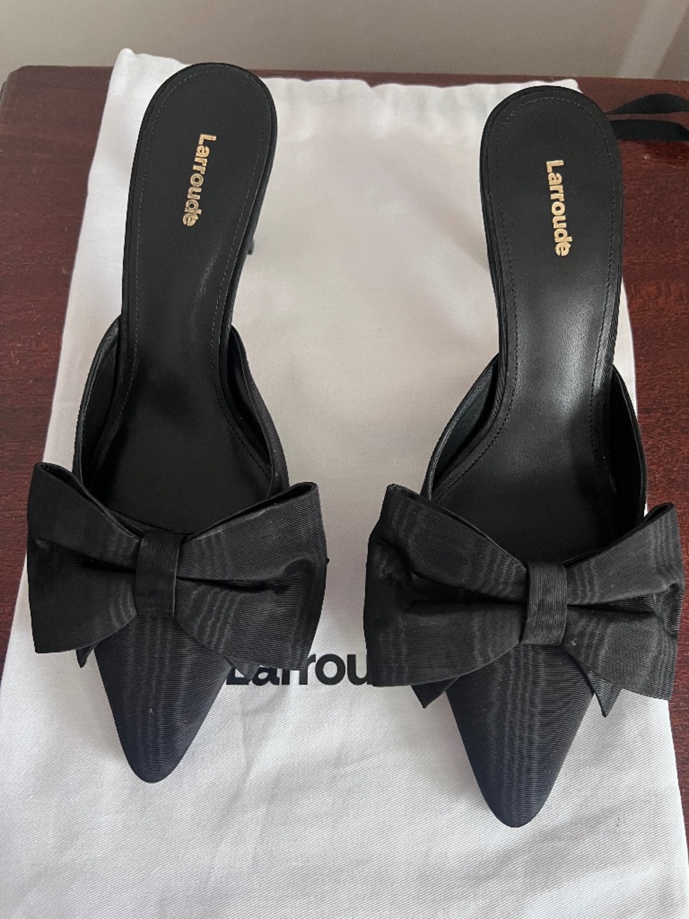 Larroude Loeffler Randall Black 9.5